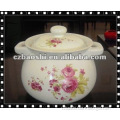 2012 natual ceramic soup pot with LFGB